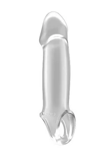Pierścienie erekcyjne - Sono Sono No.33 Stretchy Penis Extension - Transparent Penis Sleeve - grafika 1