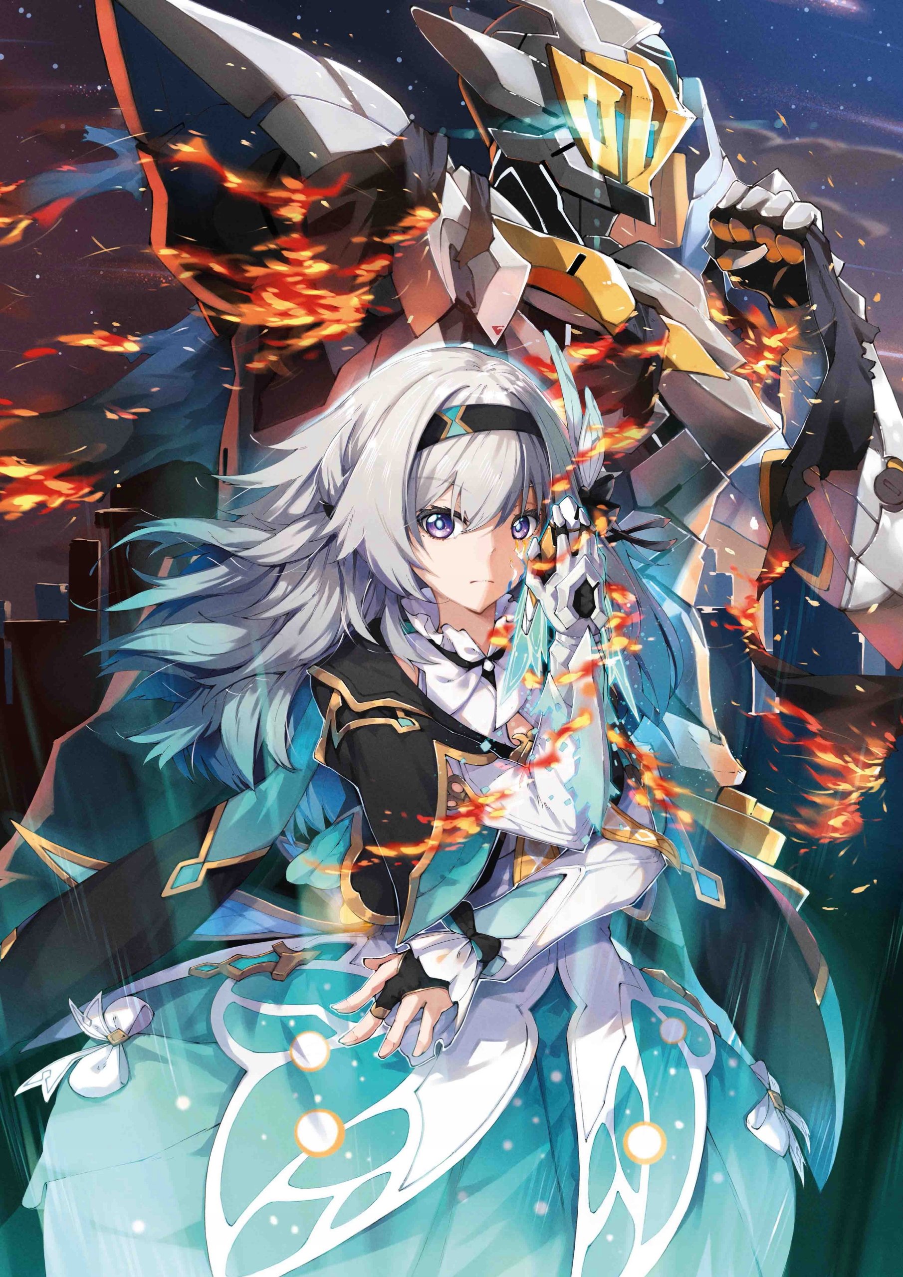 Plakat A3 Honkai Star Rail Hsr Anime Gra Firefly