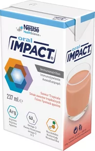 Nestle Impact Oral 3x237 ml smak owoców tropikalnych - Mleko modyfikowane - miniaturka - grafika 3