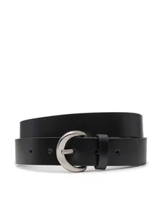 Calvin Klein Jeans Pasek Damski Casual Pin Buckle 30Mm LV04K7008G Czarny - Paski - miniaturka - grafika 1