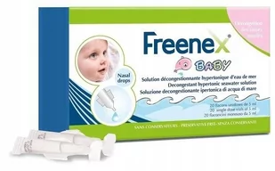 Freenex Baby, Woda morska dla dzieci, 20x5 ml - Witaminy i minerały - miniaturka - grafika 1