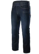 Odzież taktyczna i umundurowanie - Helikon-Tex Greyman Tactical Jeans Slim Denim Mid - Dark Blue M - miniaturka - grafika 1