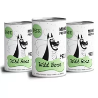 Mokra karma dla psów - PEPE MONO PROTEIN Boar (dziczyzna) 3x400g - miniaturka - grafika 1