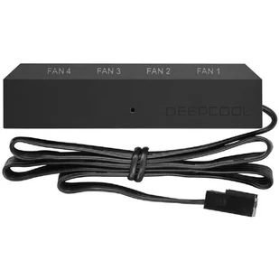 Depcool Fan Hub FH-04, Sterowanie wentylatora - Tuning komputera - akcesoria - miniaturka - grafika 1