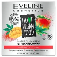Kremy do twarzy - Eveline I LOVE VEGAN FOOD Odżywczy krem do twarzy Olej konopny/Mango 50ml 48377-uniw - miniaturka - grafika 1