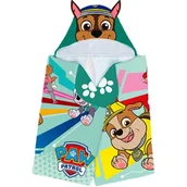Okrycia kąpielowe dla dzieci - Ręcznik z kapturem PAMPERS Psi Patrol 100 x 80 cm Wielokolorowy - miniaturka - grafika 1