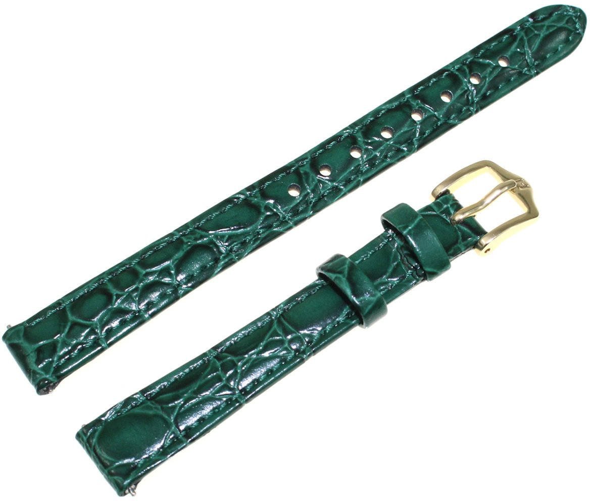 Skórzany wodoodporny pasek do zegarka 14 mm HIRSCH Crocograin M 12302840-1-14