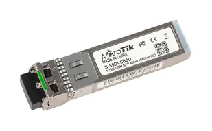 Moduł MikroTik SFP 1.25G SM 80km 1550nm Podwójne złącze LC DDM -40C+85C - Wtyczki i adaptery - miniaturka - grafika 1