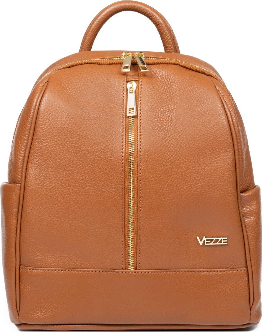 Vezze Plecak Skórzany Vezze Jeto Rudy
