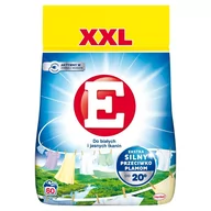 Środki do prania - E XXL Proszek do prania do białych i jasnych tkanin 3,30 kg (60 prań) - miniaturka - grafika 1