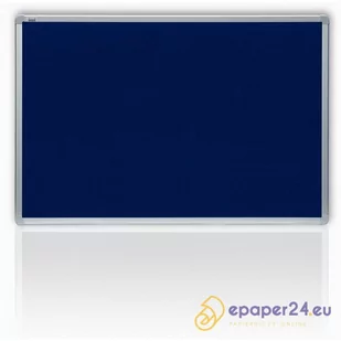 TABLICA TEKSTYLNA 150 X 100 CM RAMA OFFICEBOARD, NIEBIESKI - Tablice i flipcharty - miniaturka - grafika 1