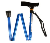 Kule i balkoniki - Laska składana niebieska - miniaturka - grafika 1