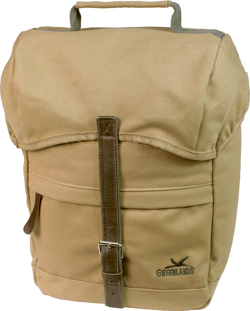 Torba podróżna Fietstas Greenlands, materiał: płótno, pojemność: 20 litrów, wymiary: 30 x 37 x 17 cm, kolor: beżowy (camel)