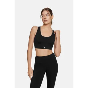 Crop top damski Light Cardiobunny na ramiączka - Koszulki sportowe damskie - miniaturka - grafika 1