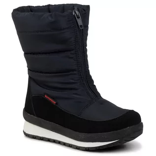 Buty dla chłopców - Śniegowce CMP - Kids Rae Snow Boots Wp 39Q4964 Black Blue N950 - grafika 1