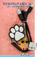 Kable USB - Kabel USB MCD Kabelek 3w1 łapka - miniaturka - grafika 1