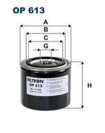 Filtry oleju - Filtron Filtr oleju OP 613 - miniaturka - grafika 1