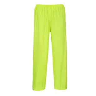 Portwest Portwest S441 Klasyczne spodnie przeciwdeszczowe, Żółty, Rozmiar 5XL S441YER5XL - Spodnie sportowe męskie - miniaturka - grafika 1