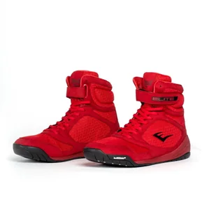 Everlast buty bokserskie ELITE 2 BOXING SHOES ROZMIAR 40 RED - Kimona, stroje i obuwie - miniaturka - grafika 1