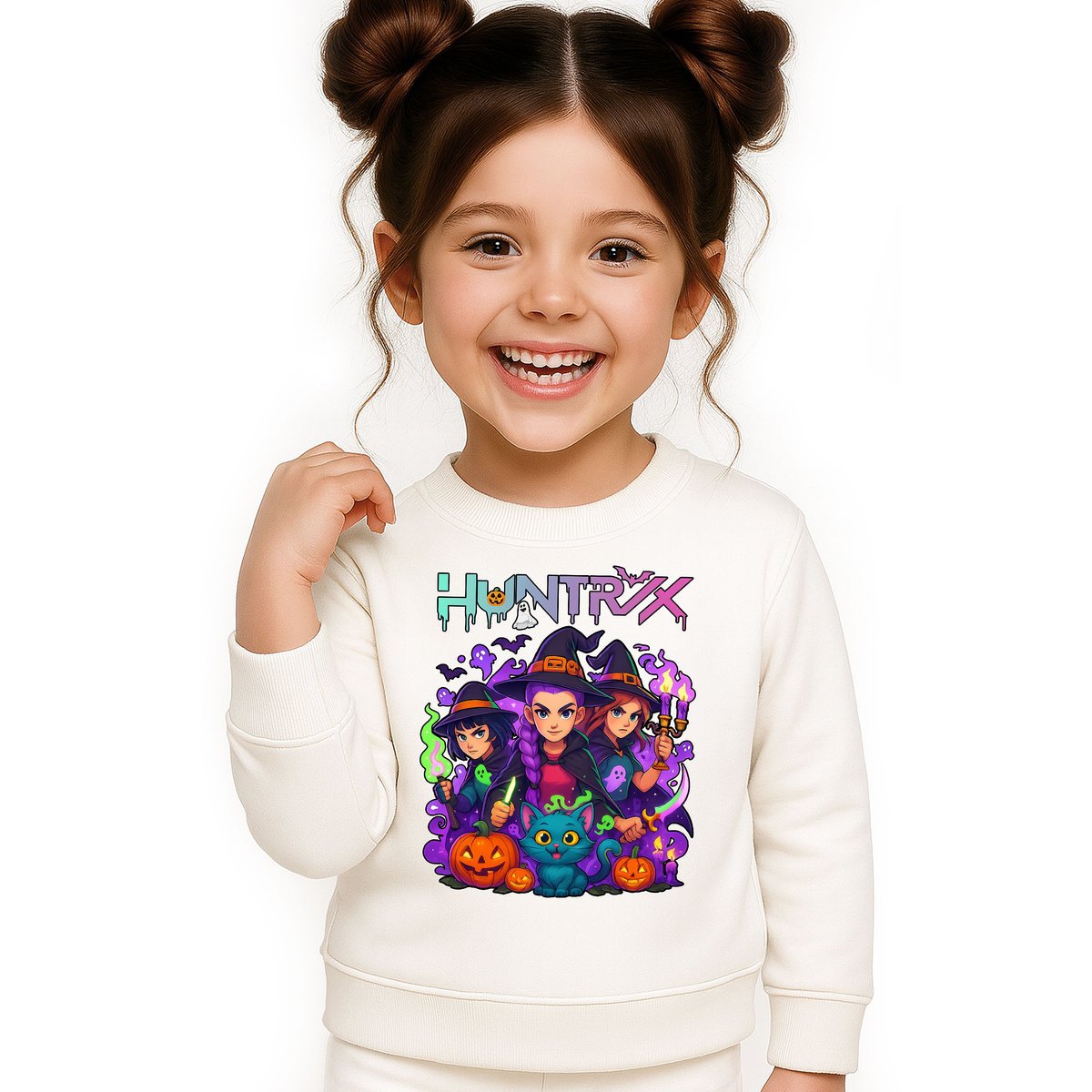 BLUZA DZIECIĘCA HUNTRIX HALLOWEEN 134-140 BAWEŁNIANA JAKOŚĆ