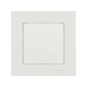 Wyłączniki światła i elektryczne - Schneider Electric Zaślepka gniazdka Miluz Ed biały - miniaturka - grafika 1