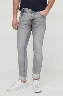 Spodnie męskie - Pepe Jeans jeansy męskie kolor szary - grafika 1