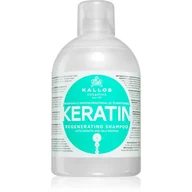 Szampony do włosów - Kallos KJMN Szampon z Keratyną ułatwiający prostowanie 1000 ml - miniaturka - grafika 1