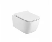 Miski WC - Excellent DOTO S  Miska toaletowa Pure Rim z deską wolnoopadającą CEEX.1609.495.WH - miniaturka - grafika 1