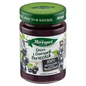 Dżem - Herbapol Dżem z czarnych porzeczek o obniżonej zawartości cukru 280 g - miniaturka - grafika 1