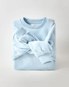 Bluzy dla dziewczynek - Reserved - Strukturalna bluza - jasnoniebieski - miniaturka - grafika 1