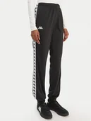 Spodnie sportowe damskie - Kappa Spodnie dresowe Banda Wrastoria 303R5K0 Czarny Slim Fit - miniaturka - grafika 1