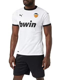 Koszulki męskie - PUMA Puma Męska koszulka domowa VCF replika piłka nożna biała czarna, XL 931238 - grafika 1