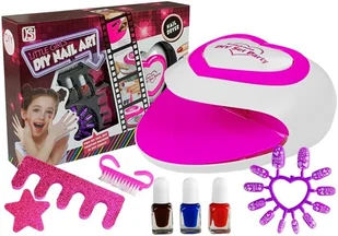 Import LEANToys Dziecięcy Zestaw Do Malowania Paznokci + Suszarka 4046 - Zabawy w naśladowanie dorosłych - miniaturka - grafika 7