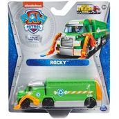Samochody i pojazdy dla dzieci - Psi Patrol Metalowa mini ciężarówka Rocky Big Truck Pups True Metal - miniaturka - grafika 1