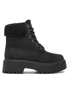 Timberland Trapery Stone Street TB0A2PU6W051 Czarny - Botki damskie - miniaturka - grafika 1