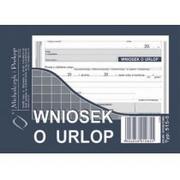 Druki akcydensowe - Michalczyk&Prokop WNIOSEK O URLOP A6 515-5 - miniaturka - grafika 1