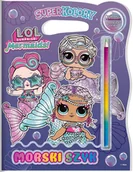 Kolorowanki, wyklejanki - L.O.L. Surprise! Superkolory Morski szyk - miniaturka - grafika 1