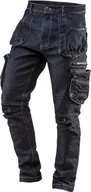 Odzież robocza - Neo Spodnie robocze 5-kieszeniowe DENIM, rozmiar XXXL - miniaturka - grafika 1