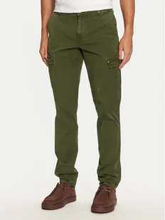 Mustang Spodnie materiałowe Daytona 1015776 Zielony Slim Fit - Spodnie męskie - miniaturka - grafika 1