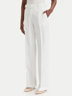 Spodnie damskie - Guess Spodnie materiałowe W6GB05 W1765 Biały Regular Fit - miniaturka - grafika 1