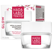 Kremy do twarzy - Hada Labo Tokyo Glow Skin Rozświetlający krem nawilżający do twarzy na dzień i na noc - miniaturka - grafika 1