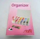 Pasmanteria - Haft krzyżykowy - Pudełko na muliny - miniaturka - grafika 1