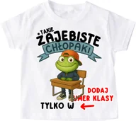 Koszulki męskie - Koszulki dla kolegów z klasy - TAKIE ŻAJEBISTE CHŁOPAKI TYLKO W - miniaturka - grafika 1