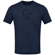 Koszulki sportowe męskie - Koszulka męska Norrona femund equaliser merino T-shirt Rozmiar: L / Kolor: niebieski - miniaturka - grafika 1