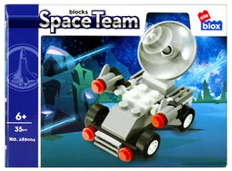 ALLEBLOX Klocki konstrukcyjne Kosmos - Klocki - miniaturka - grafika 2