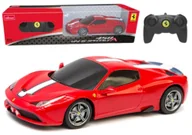 Zabawki zdalnie sterowane - Auto Sportowe Rc 1:24 Zdalnie Sterowane Ferrari 458 Speciale Czerwone - miniaturka - grafika 1