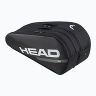 Tenis ziemny - Torba tenisowa HEAD Team Racquet Bag L black/white - miniaturka - grafika 1