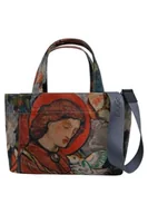 Torebki damskie - Damska wegańska wielokolorowa torebka średniej wielkości - czysty wzór odblaskowy, Kolor: wielokolorow, Taille unique - miniaturka - grafika 1