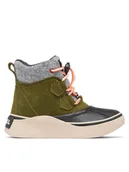Buty dla dziewczynek - Sorel Trzewiki Out N About™ Iv Chillz Wp 2101321355 Zielony - miniaturka - grafika 1