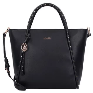 Torebki damskie - LIU JO Torba shopper 45 cm black NA2022-E0027-22222 - grafika 1